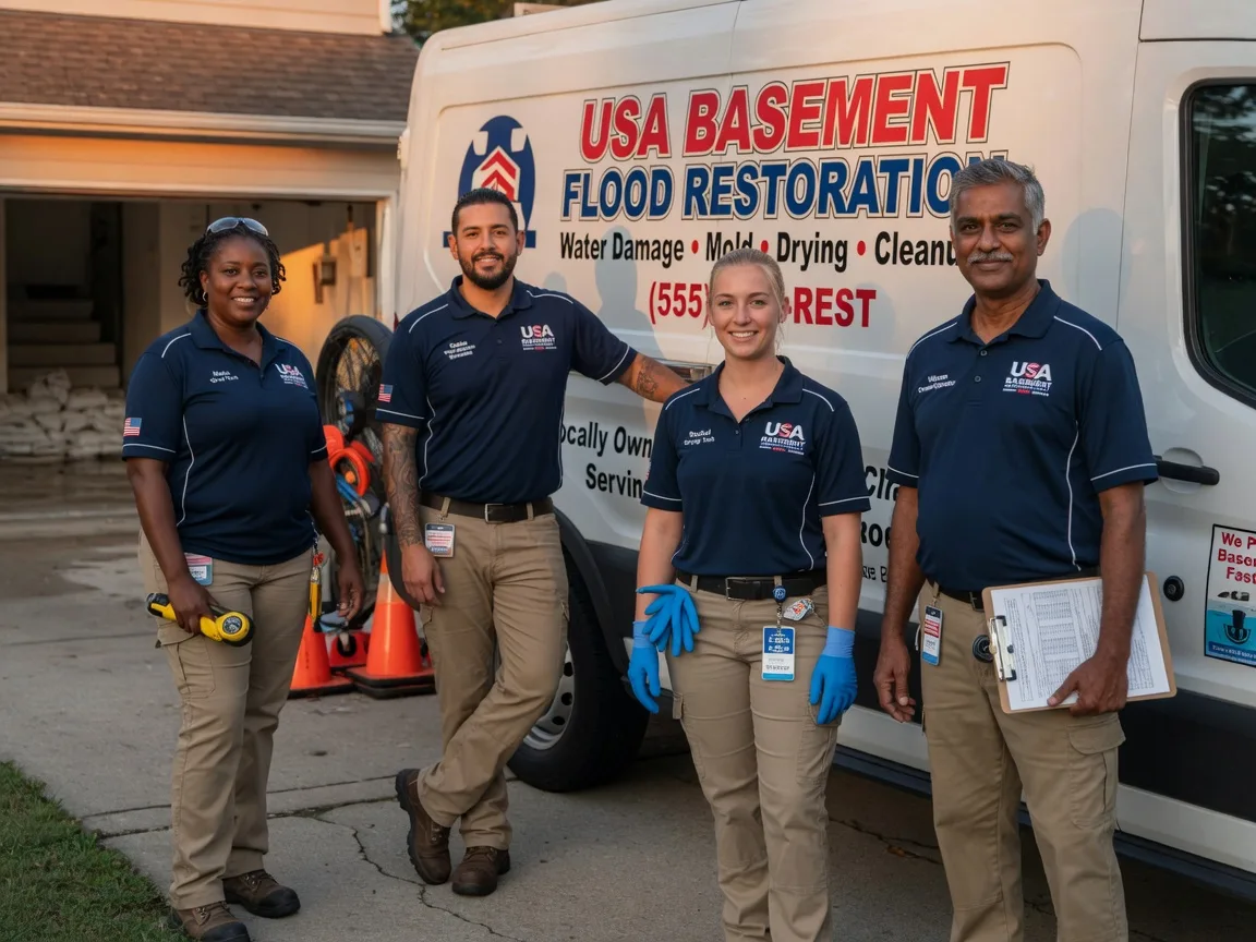 Basement Flood Cleanup company in Dover, OK