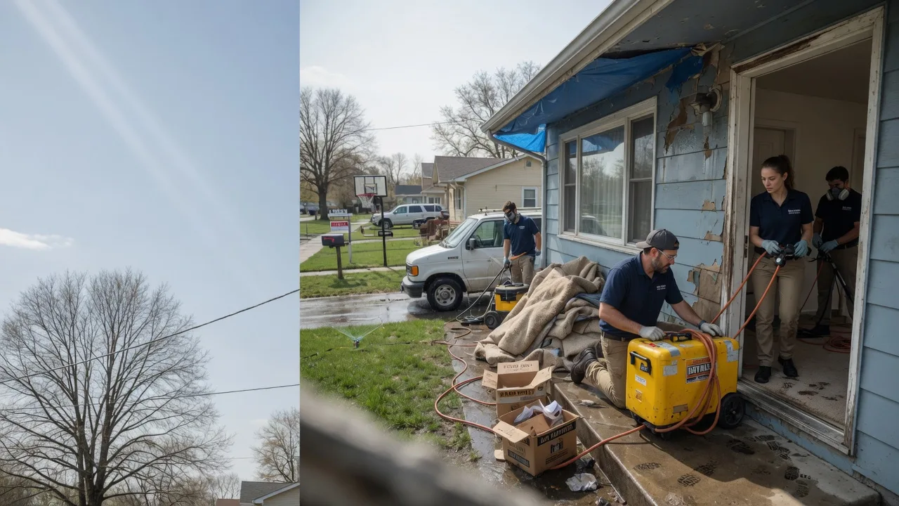 Basement Flood Cleanup in Dover, OK near me